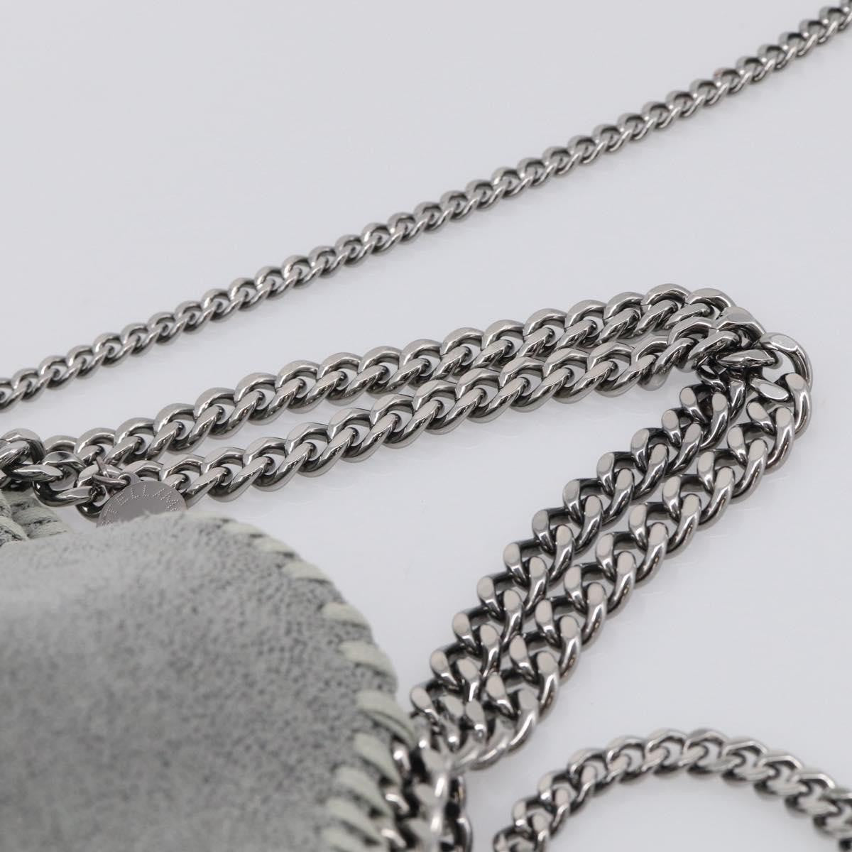 Stella Mccartney Falabella Tote Suede Gray Suede Crossbody Bag Bag (Pre-Owned)