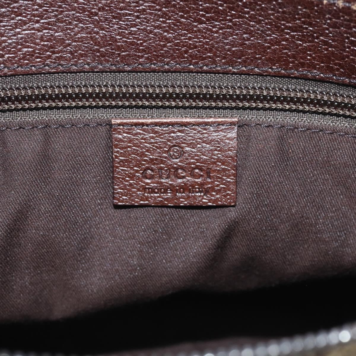 Gucci Joy Messenger Gg Canvas Brown Canvas Handbag (Pre-Owned)