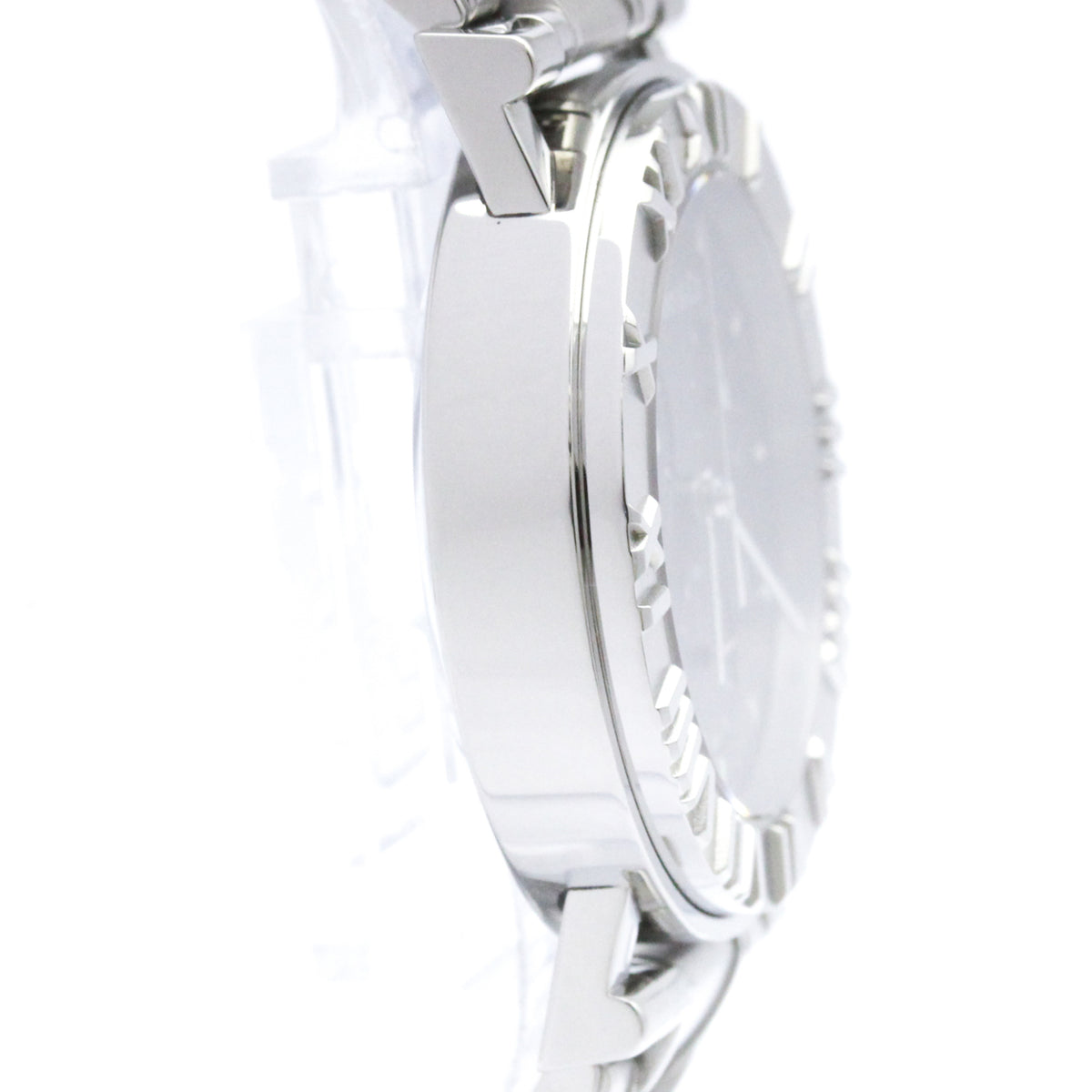 Tiffany & Co. Atlas Date Chronograph Quartz Stainless Steel Watch (Pre-Owned)