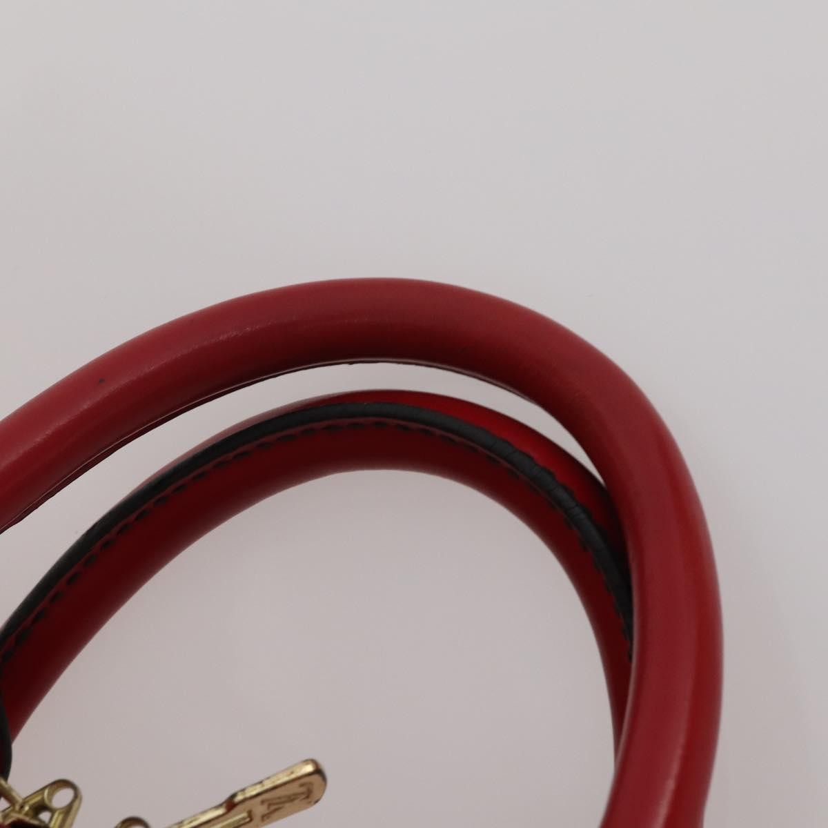 Louis Vuitton Keepall Epi Red Leather Travel Bag Bag (Pre-Owned)