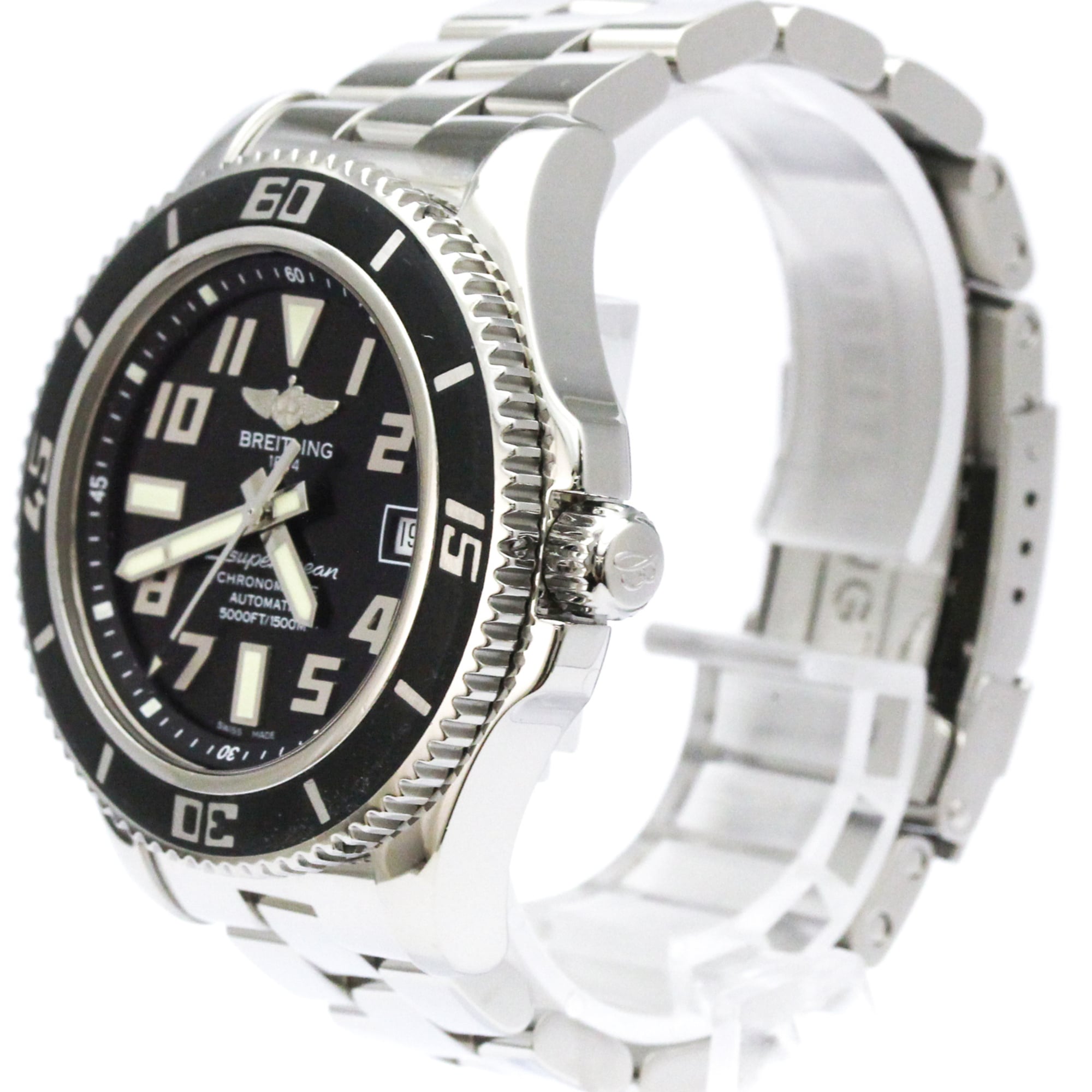 Breitling Superocean Automatic Stainless Steel Watch (Pre-Owned)