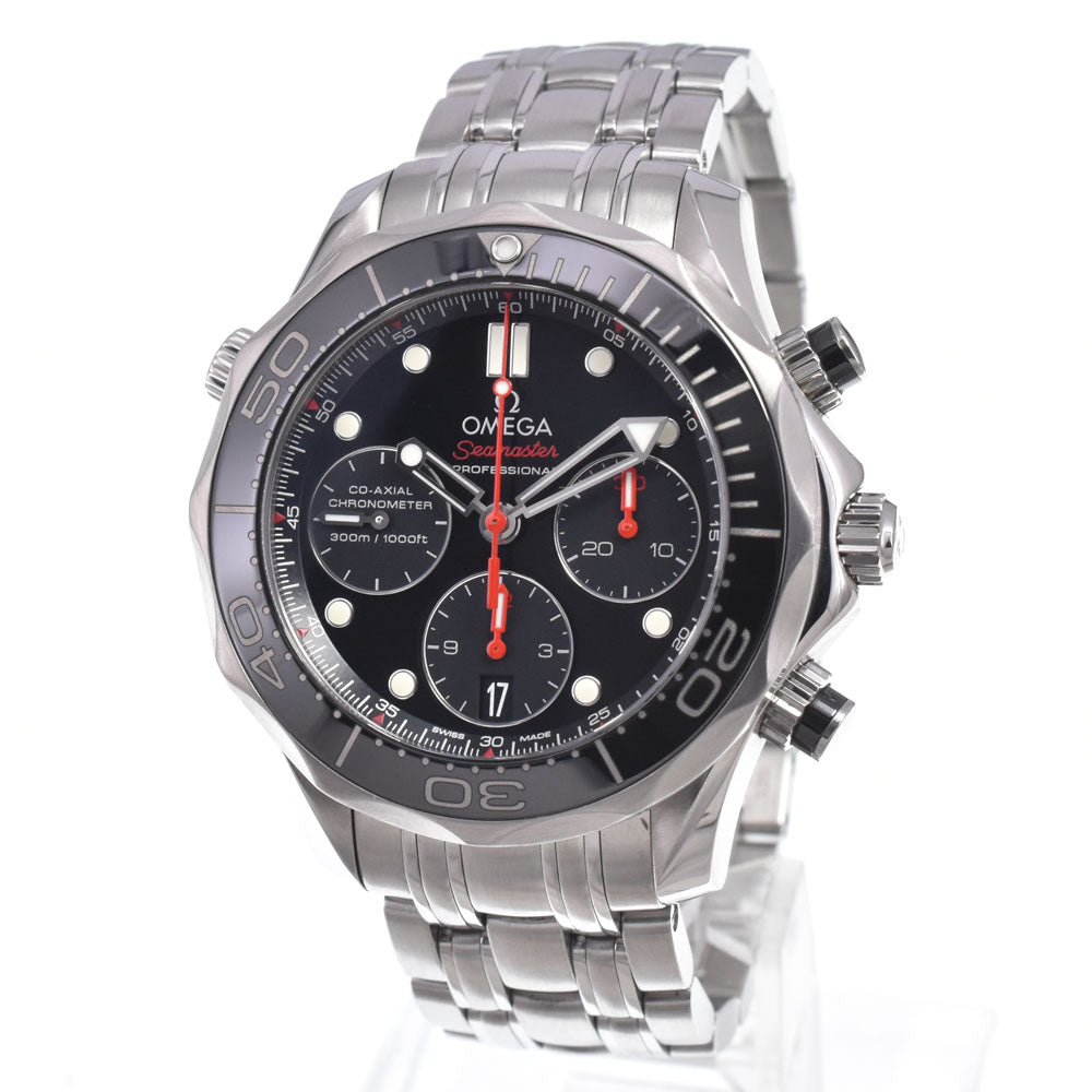 Omega Seamaster Diver 300M Chronometer Chronograph Automatic Stainless Steel Watch (Pre-Owned)