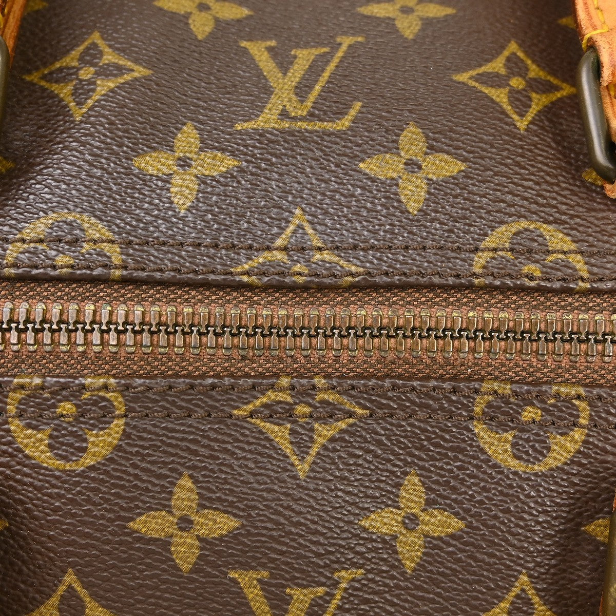 Louis Vuitton Keepall Monogram Canvas Brown Canvas Travel Bag Bag (Pre-Owned)