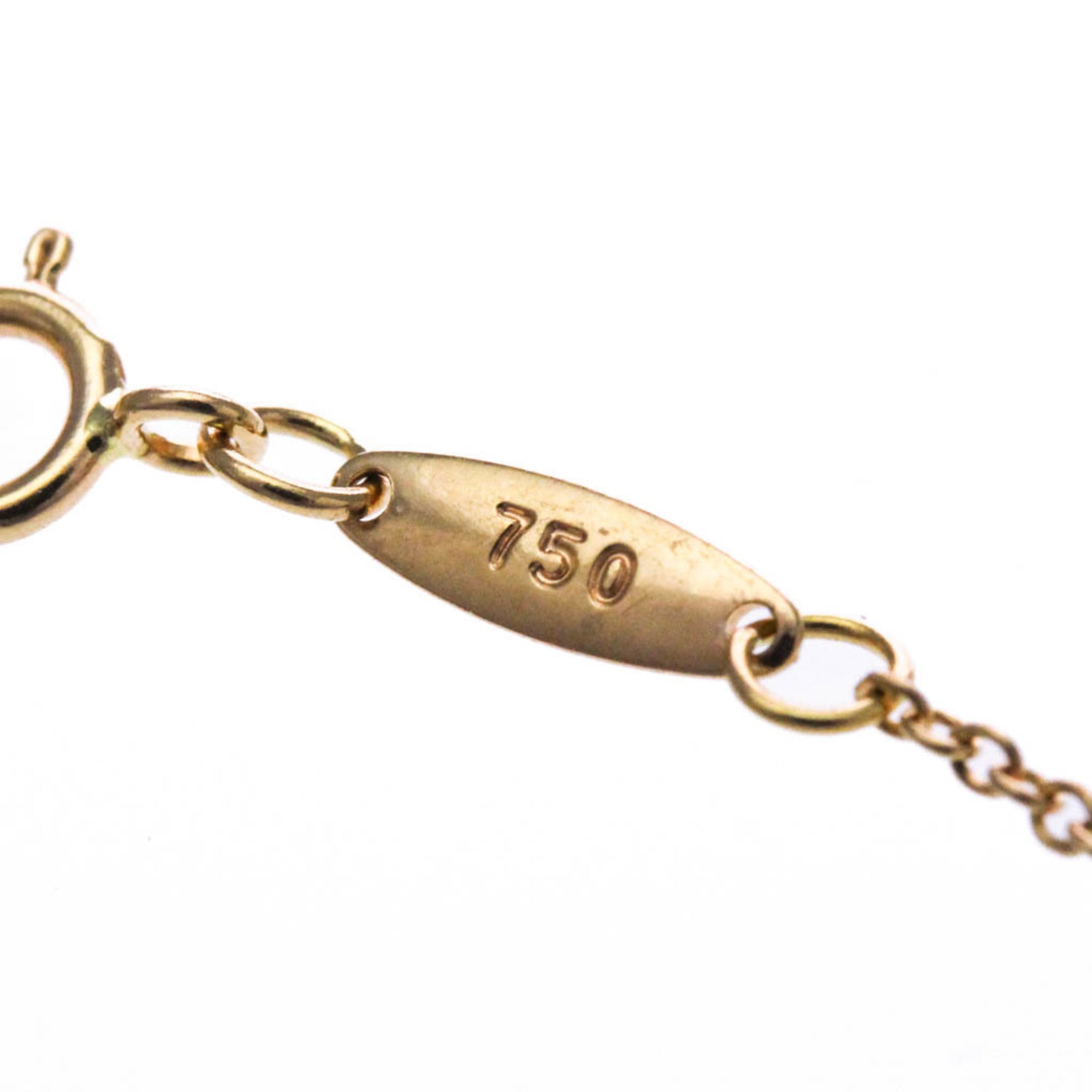 Tiffany & Co. Elsa Peretti Diamonds By The Yard 18K Rose Gold With Diamond Gold Pink_Gold Bracelet Jewelry (Pre-Owned)