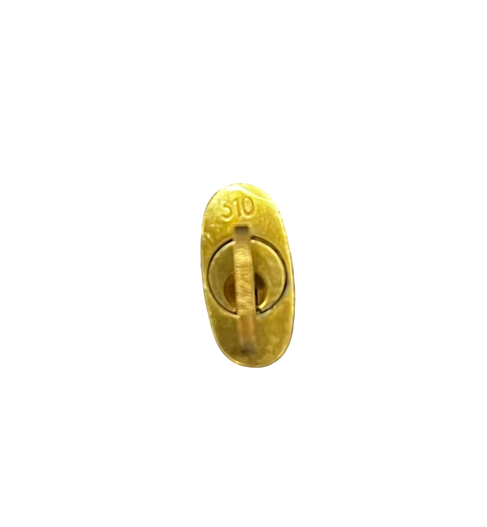 Louis Vuitton Padlock And Key Logo Metal Gold Metal Charms And Keychains Accessory (Pre-Owned)