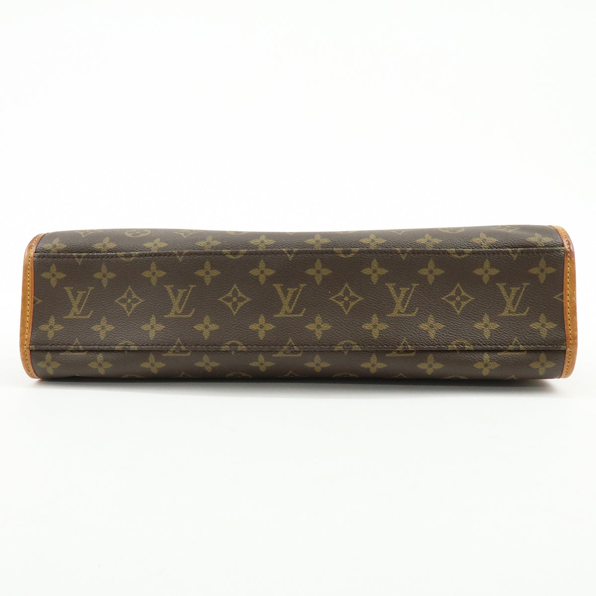 Louis Vuitton Beverly Monogram Canvas Brown Canvas Handbag (Pre-Owned)