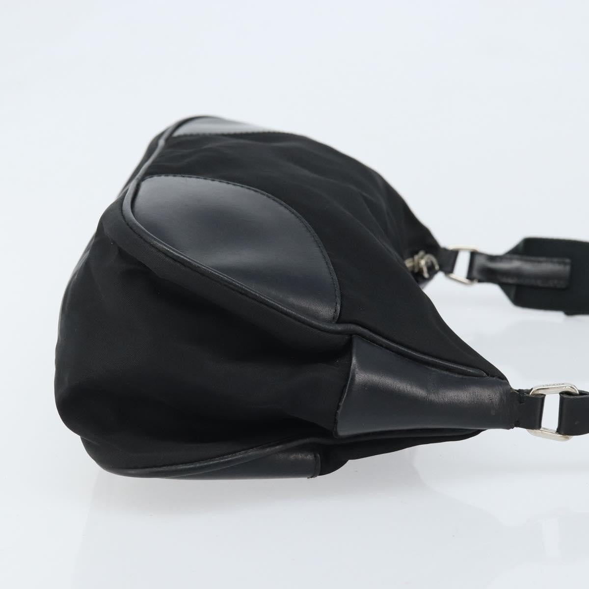 Prada Shoulder Tessuto Black Nylon Shoulder Bag Bag (Pre-Owned)