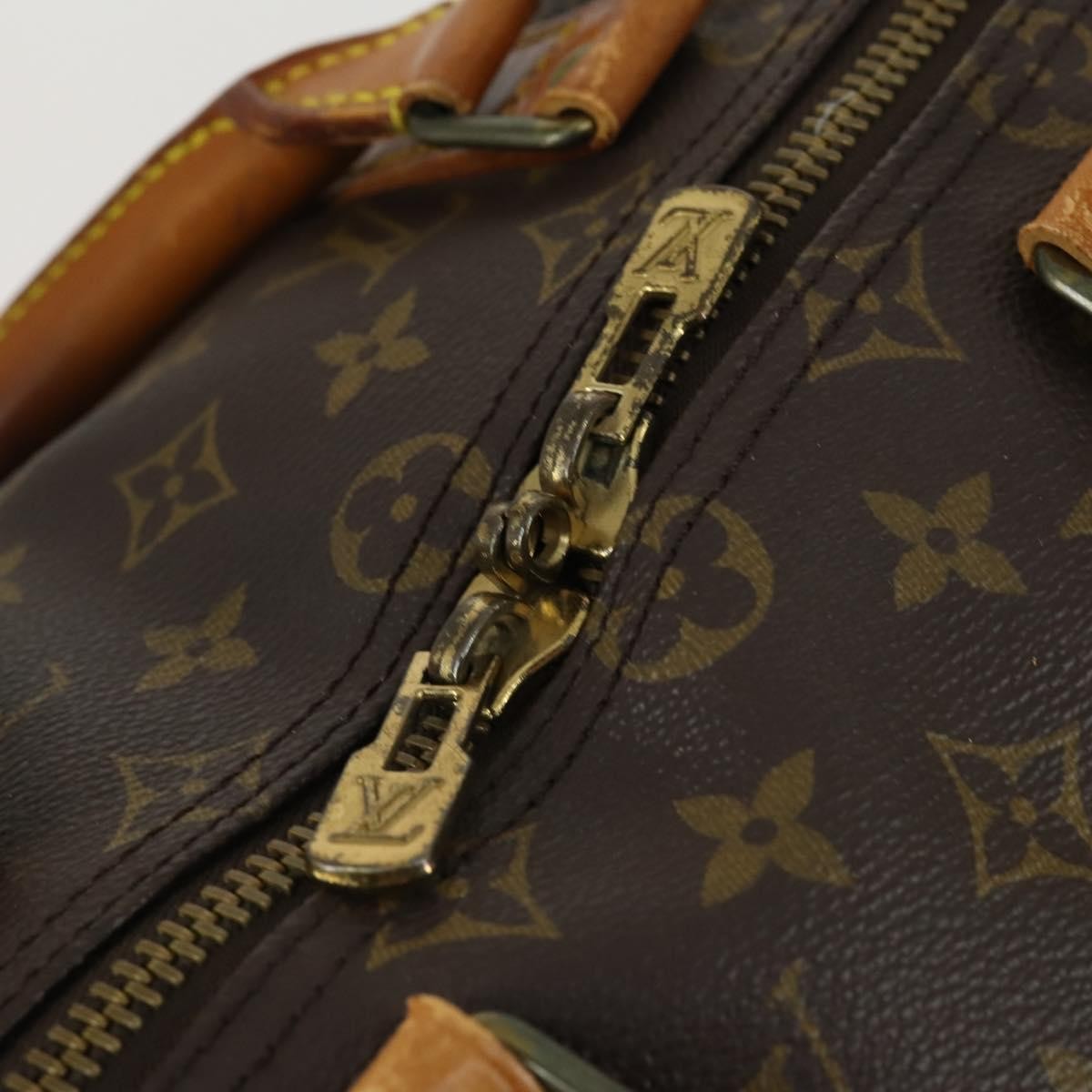 Louis Vuitton Keepall Monogram Canvas Brown Canvas Travel Bag Bag (Pre-Owned)