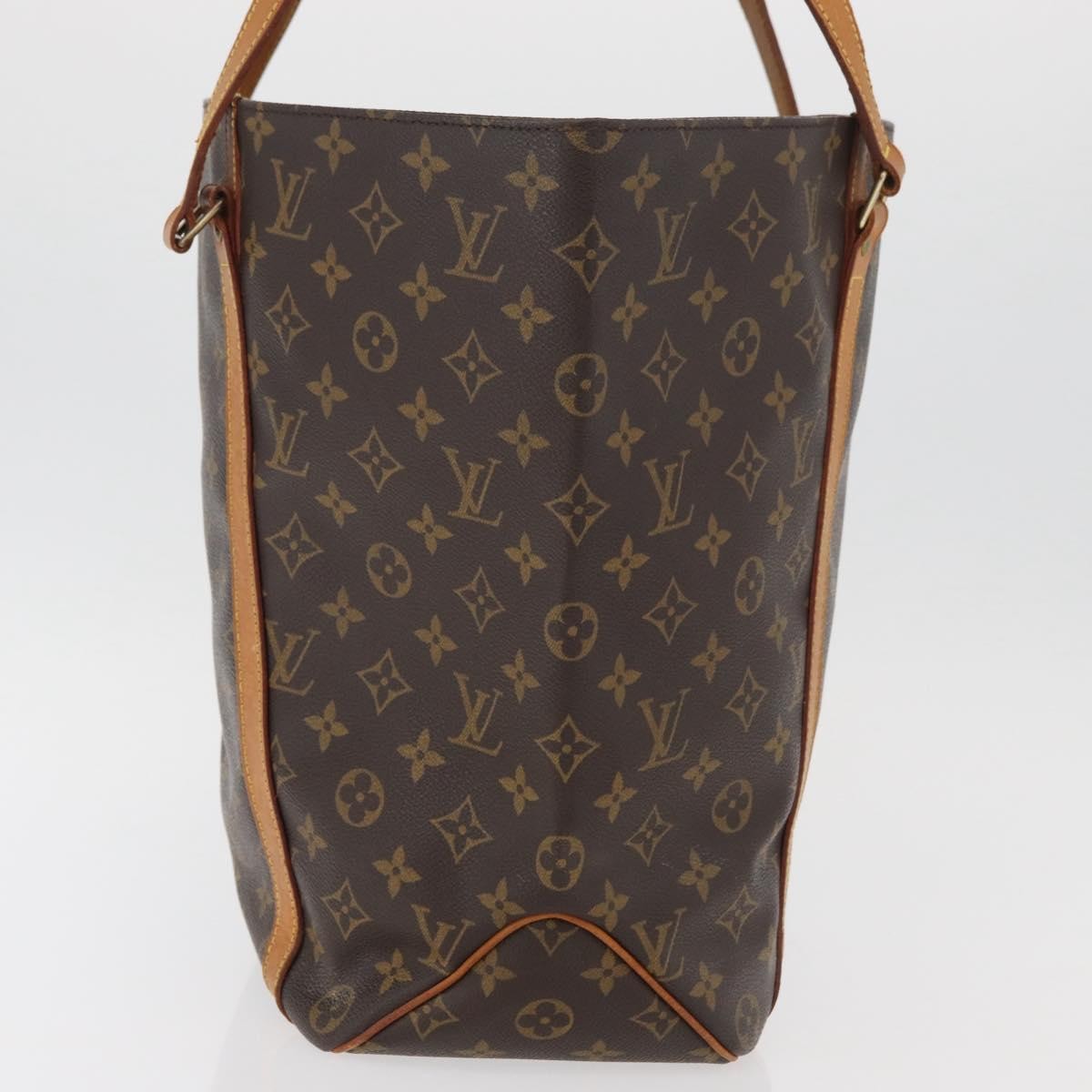 Louis Vuitton Shopping Sac Monogram Canvas Brown Canvas Handbag (Pre-Owned)