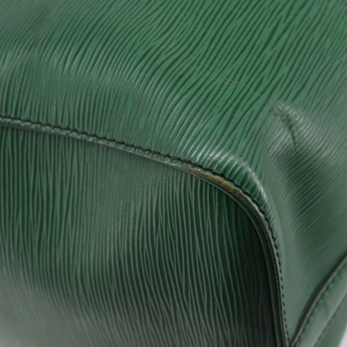 Louis Vuitton Keepall Epi Leather Green Leather Travel Bag Bag (Pre-Owned)