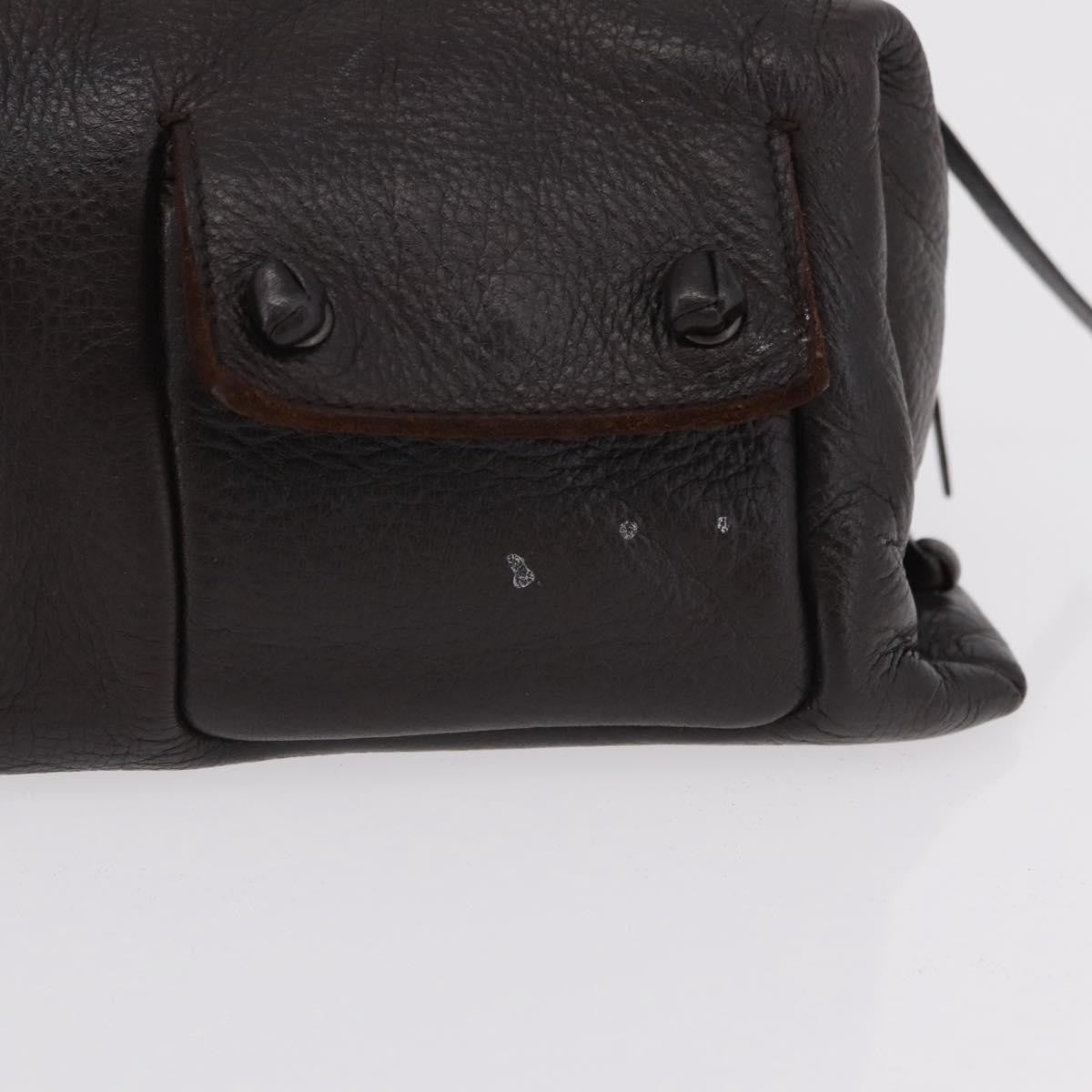 Bottega Veneta Intrecciato Handbag Intrecciato Brown Leather Handbag (Pre-Owned)