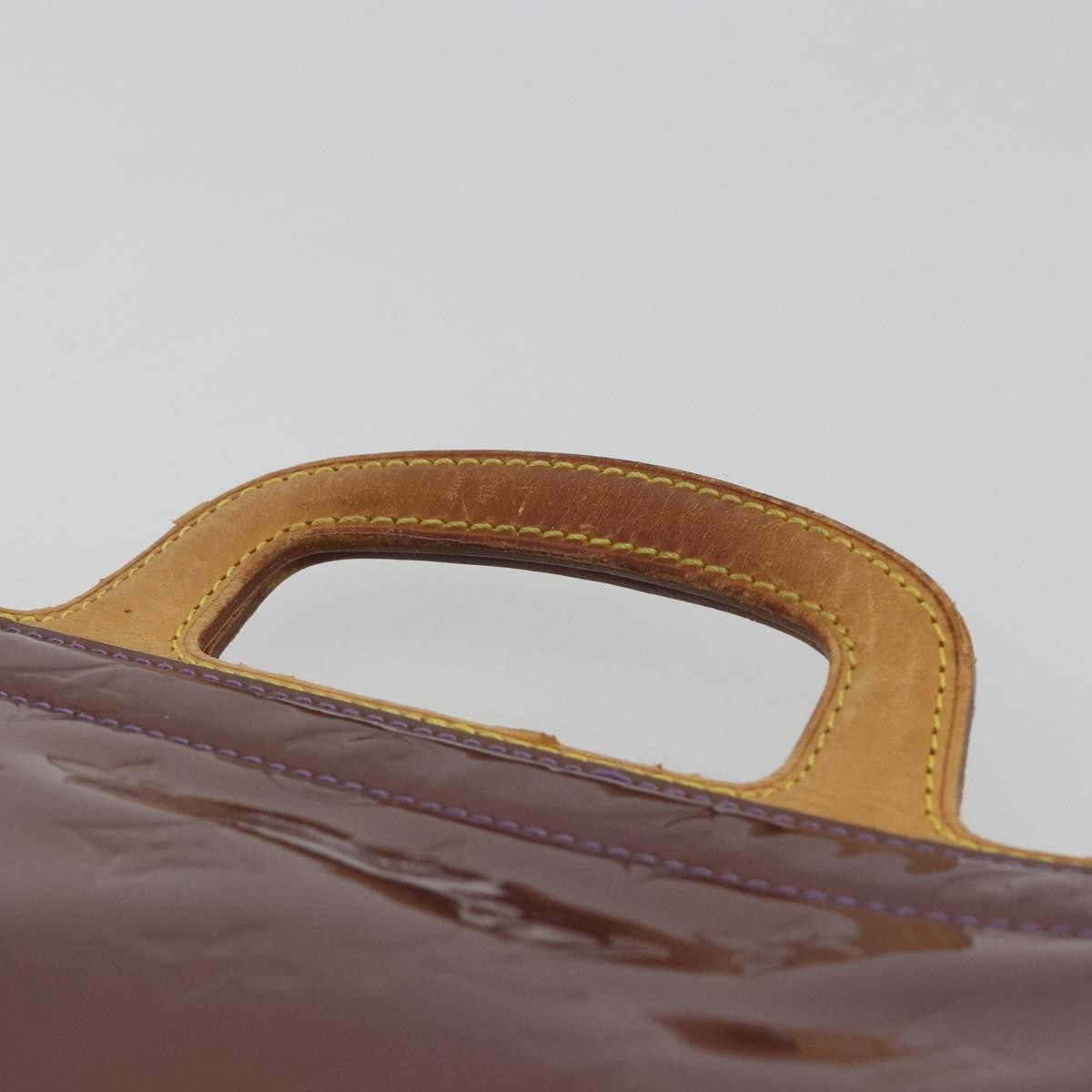 Louis Vuitton Stanton Monogram Vernis Purple Patent_Leather Tote Bag Bag (Pre-Owned)