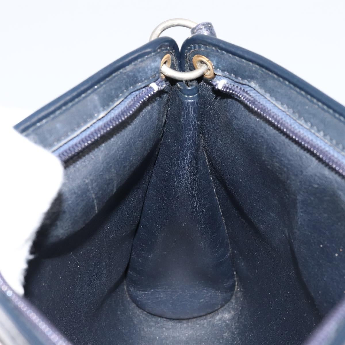 Christian Dior Vintage Trotter Canvas Navy Canvas Shoulder Bag Bag (Pre-Owned)