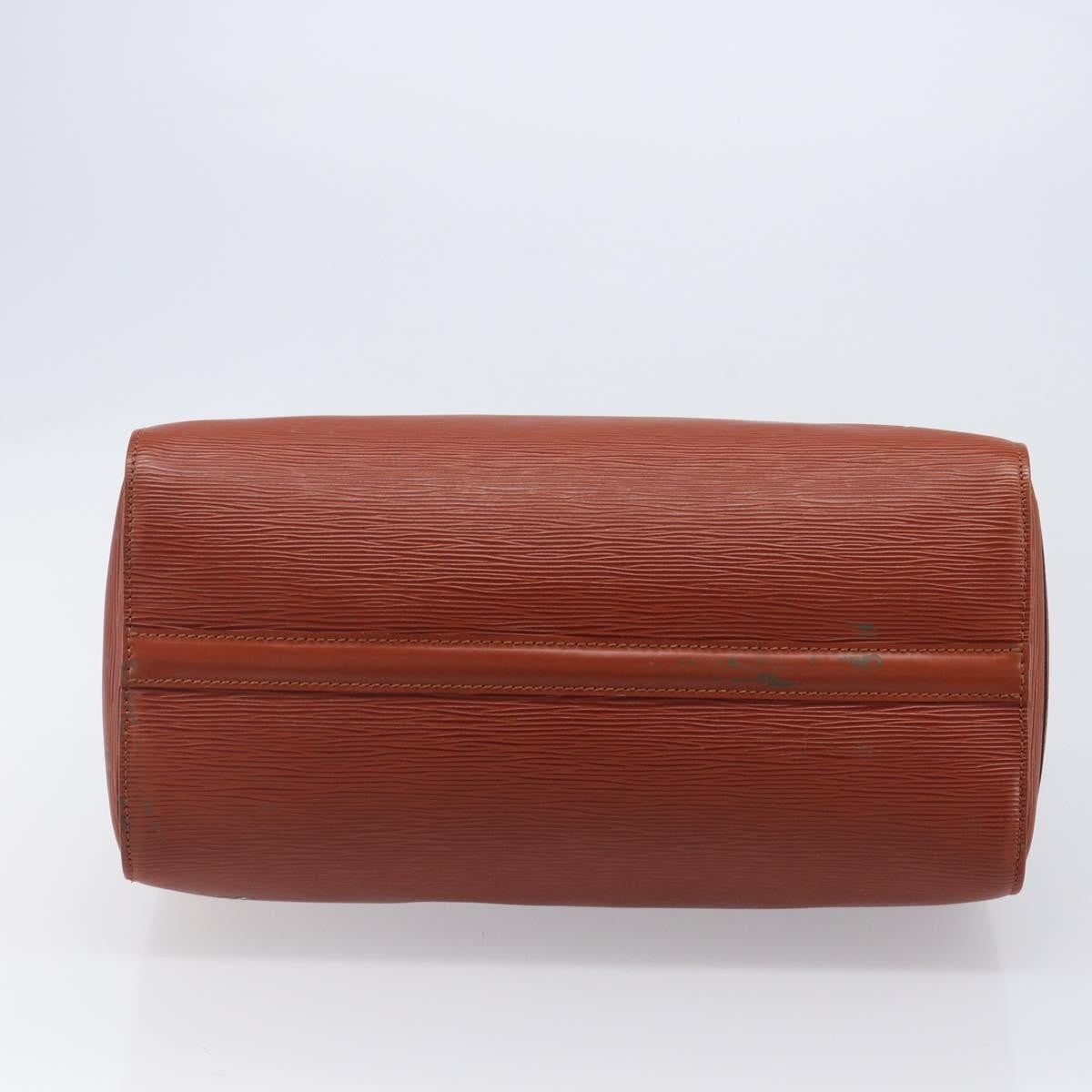 Louis Vuitton Speedy Epi Leather Brown Leather Handbag (Pre-Owned)