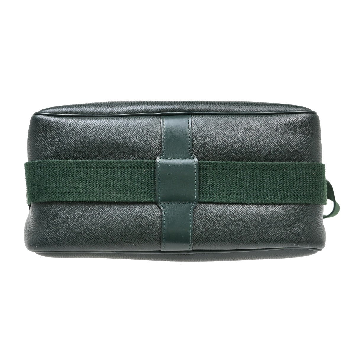 Louis Vuitton Reporter Taiga Leather Green Leather Shoulder Bag Bag (Pre-Owned)