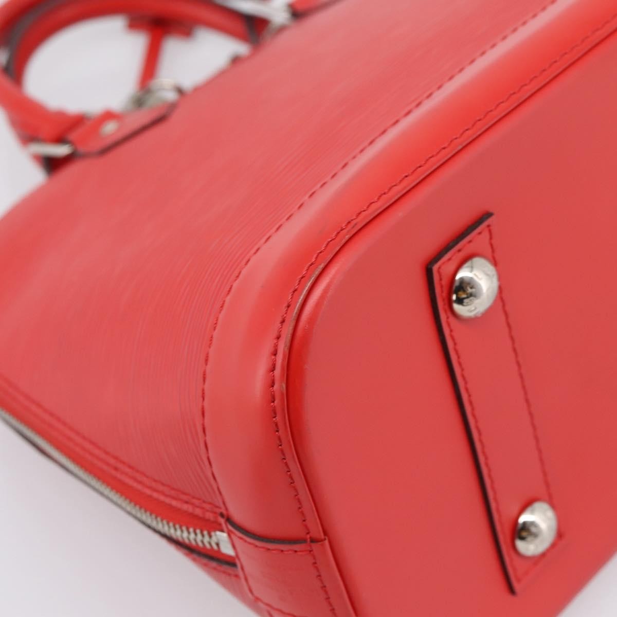 Louis Vuitton Alma Epi Red Leather Handbag (Pre-Owned)