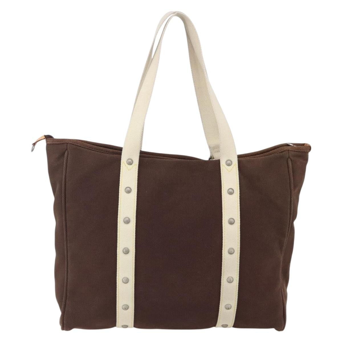 Louis Vuitton Antigua Tote Canvas Brown Canvas Tote Bag Bag (Pre-Owned)