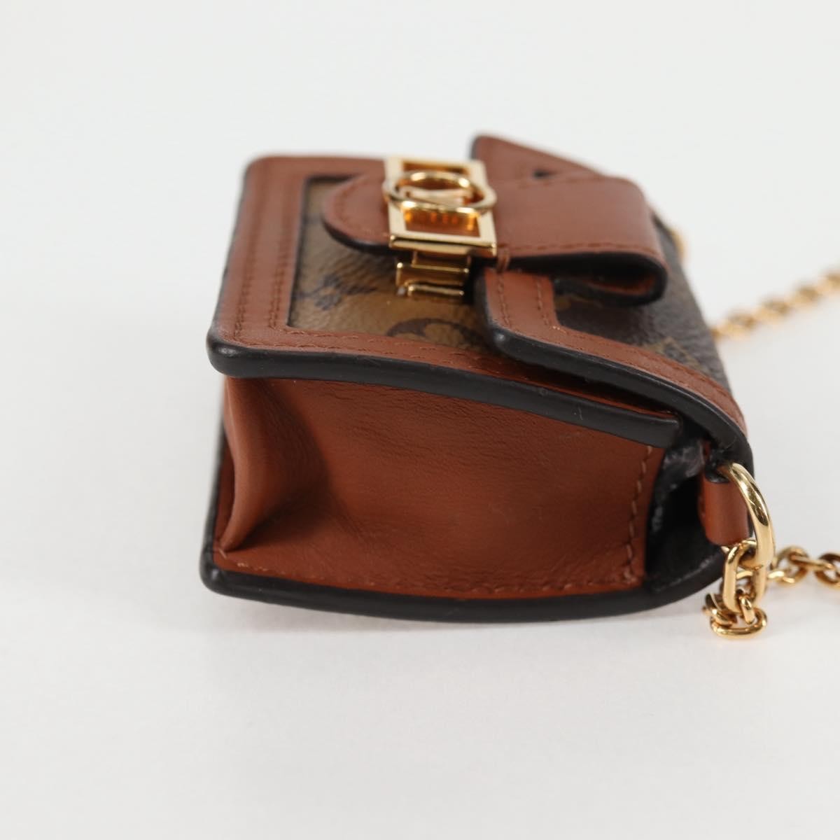 Louis Vuitton Dauphine Reverse Monogram Canvas Brown Canvas Clutche & Pouche Bag (Pre-Owned)