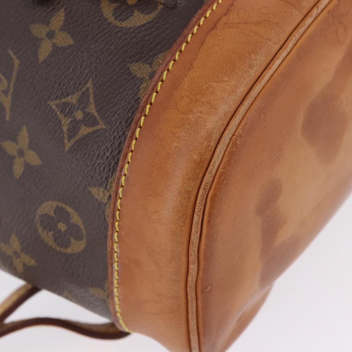 Louis Vuitton Montsouris Monogram Brown Canvas Backpack Bag (Pre-Owned)