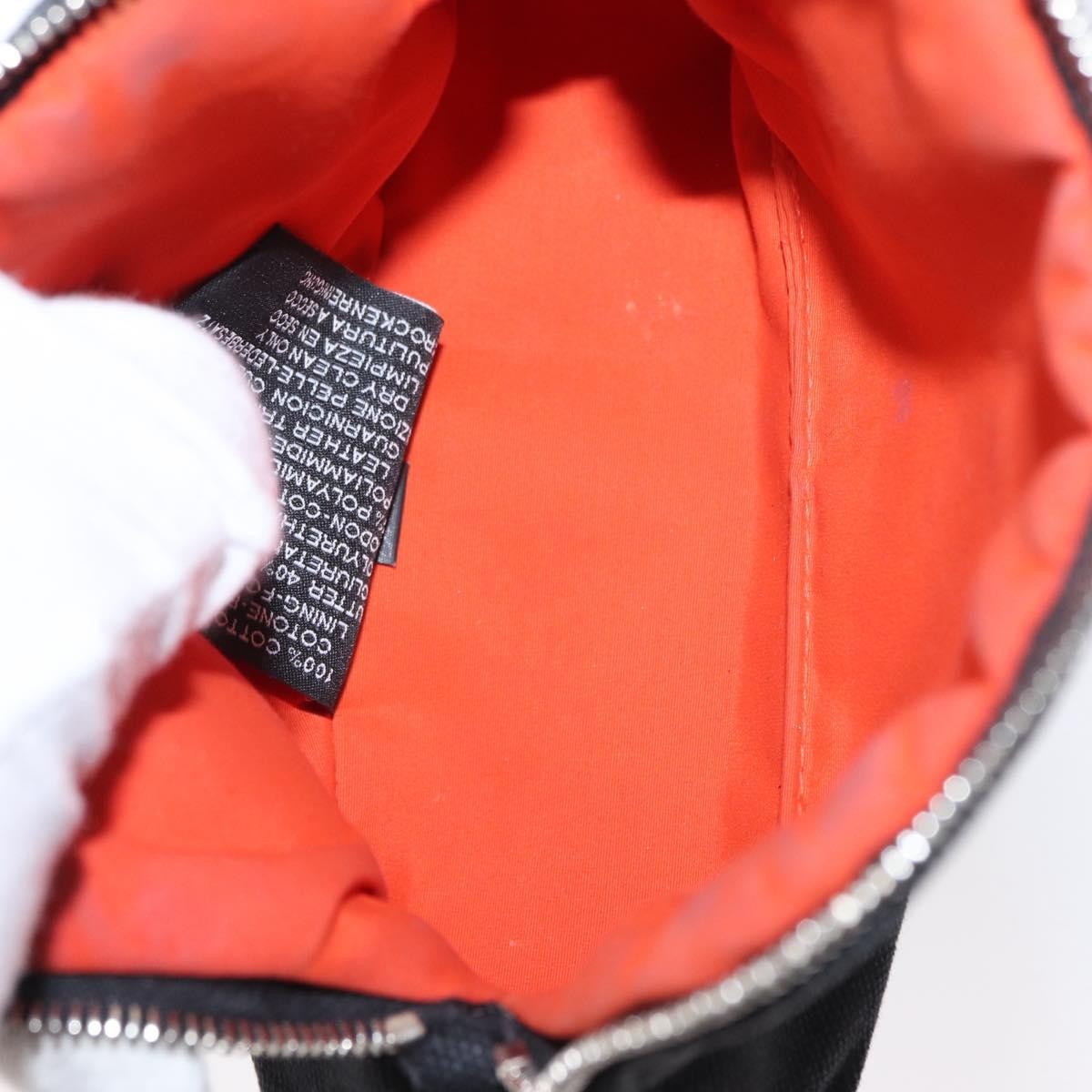 Hermes Bolide Travel Canvas Black Canvas Clutche & Pouche Bag (Pre-Owned)