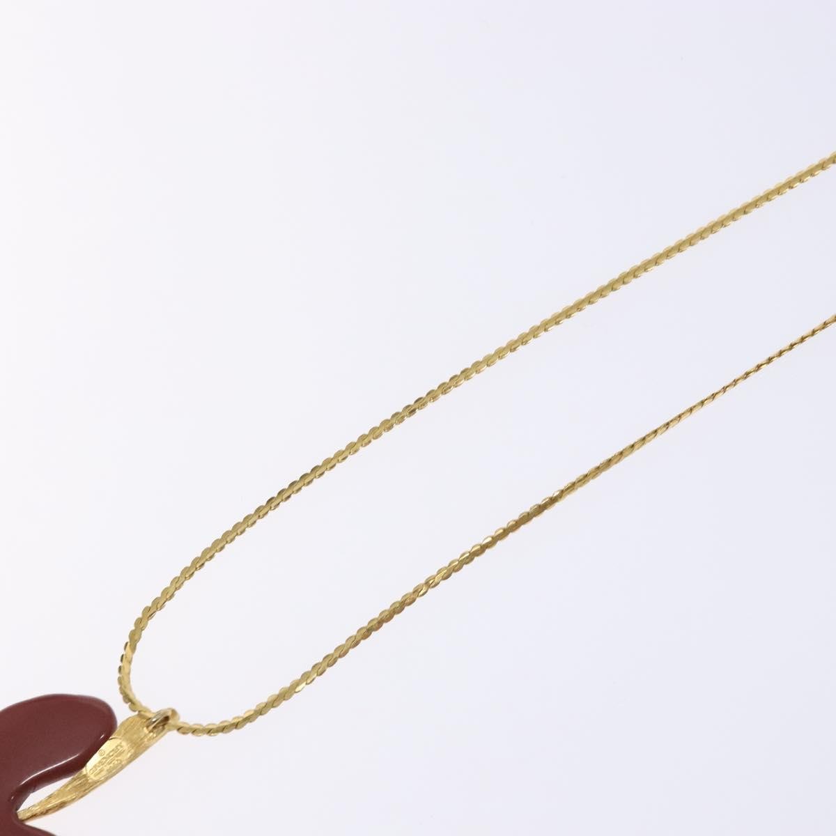 Givenchy Vintage Metal Gold Metal Necklace Jewelry (Pre-Owned)