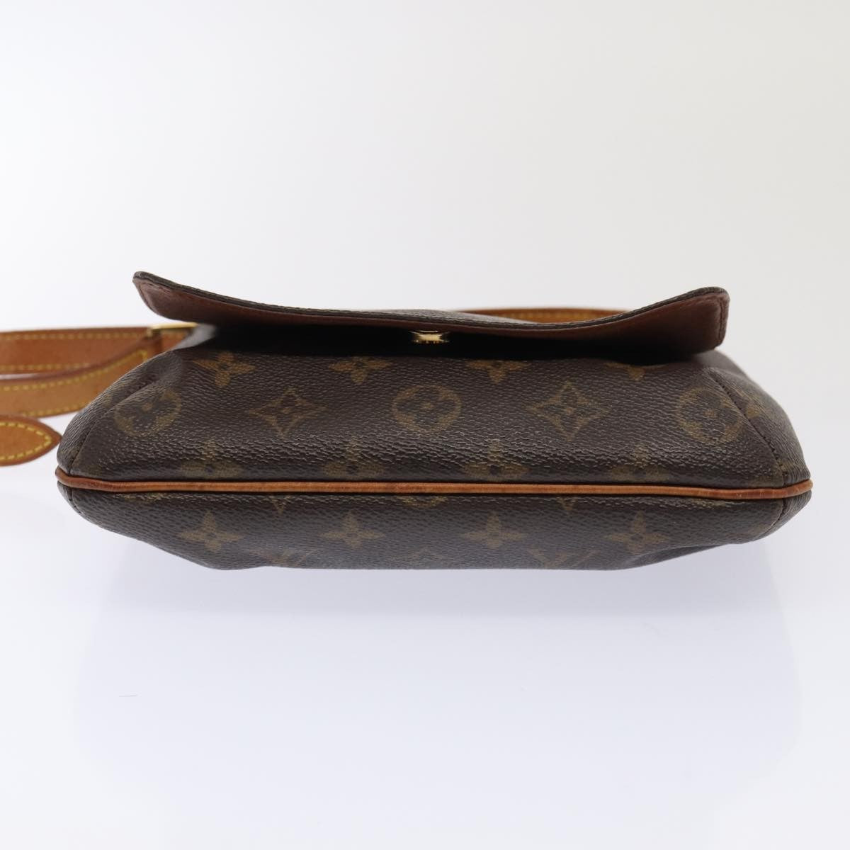 Louis Vuitton Musette Monogram Canvas Brown Canvas Shoulder Bag Bag (Pre-Owned)