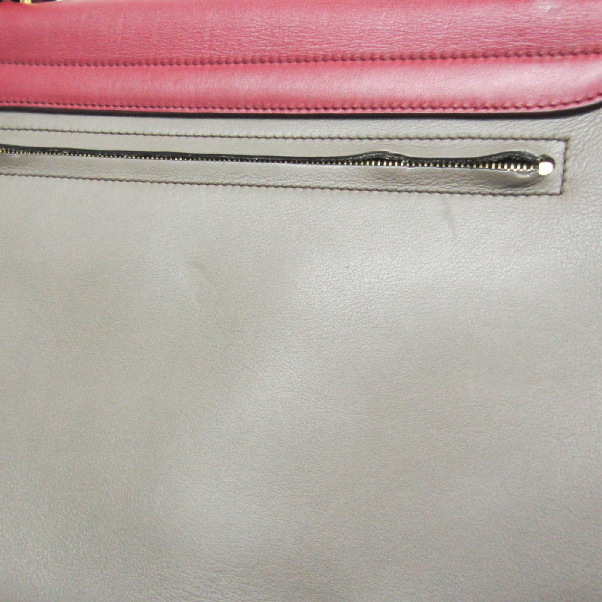 Celine Tricolor Trapeze Leather Multicolour Leather Handbag (Pre-Owned)