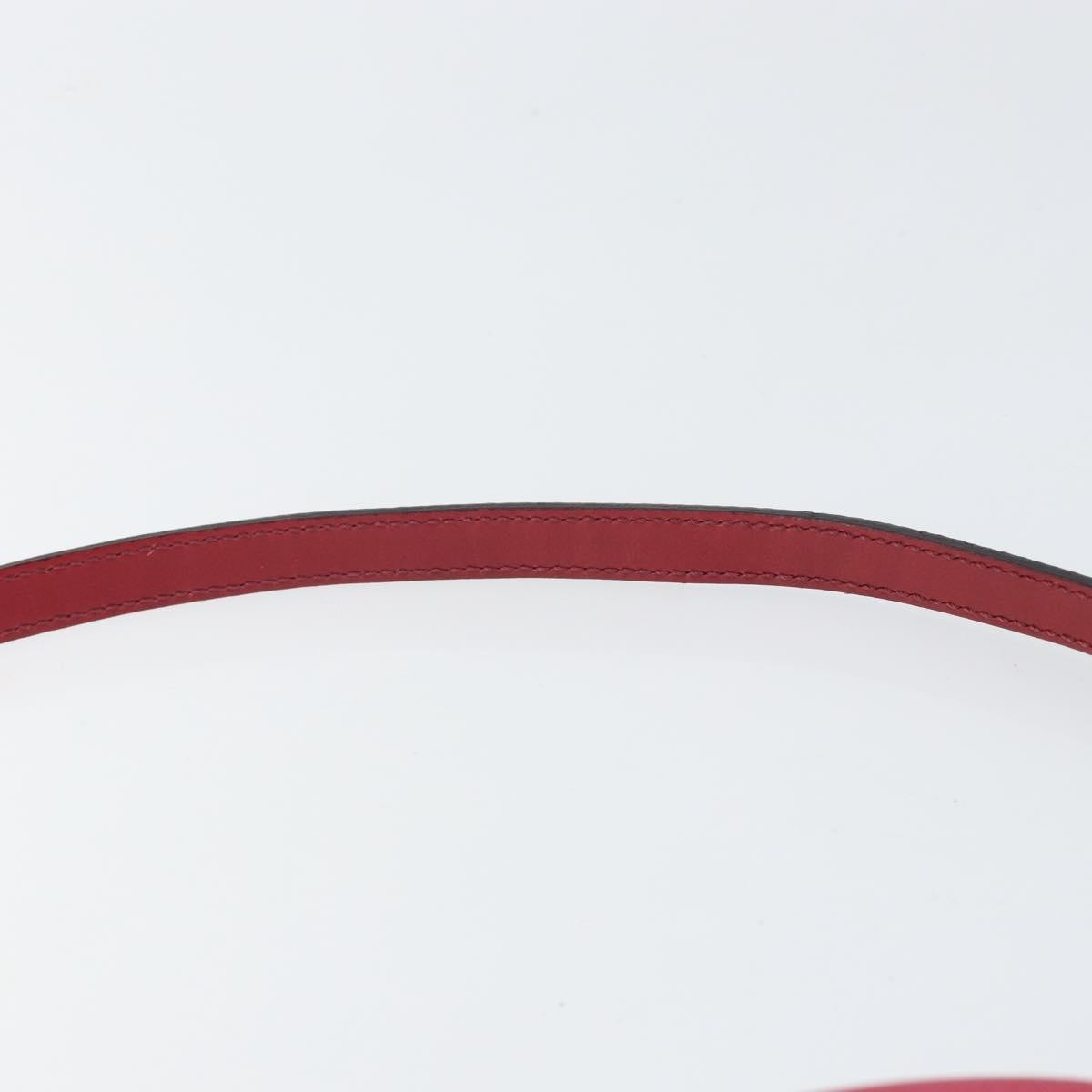 Celine Handbag Leather Red Leather Handbag (Pre-Owned)