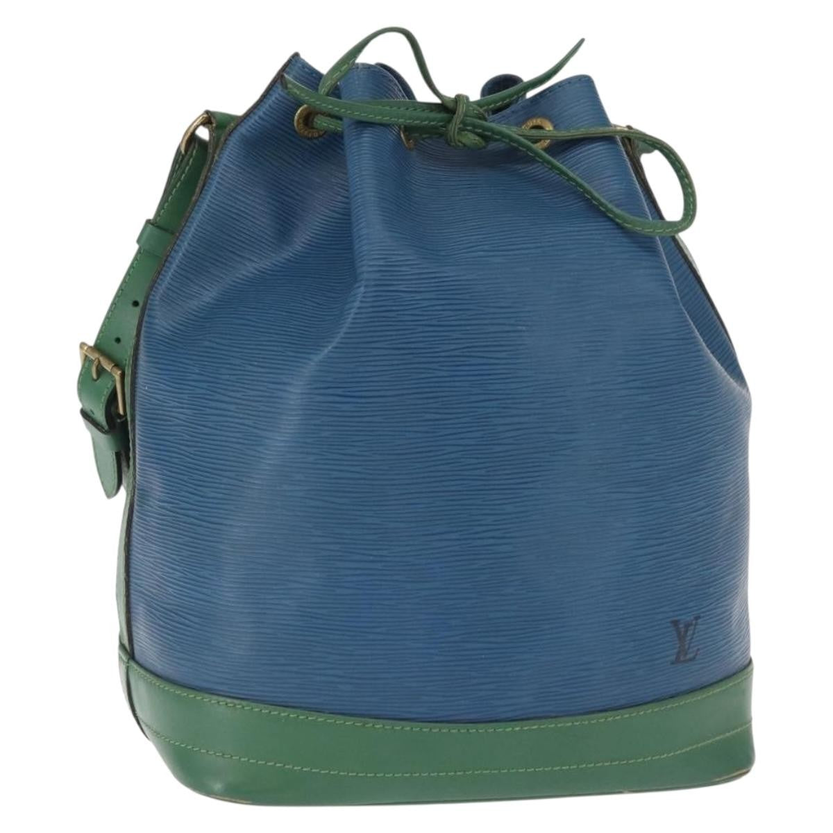 Louis Vuitton Bicolor Noe Epi Leather Blue Leather Shoulder Bag Bag (Pre-Owned)