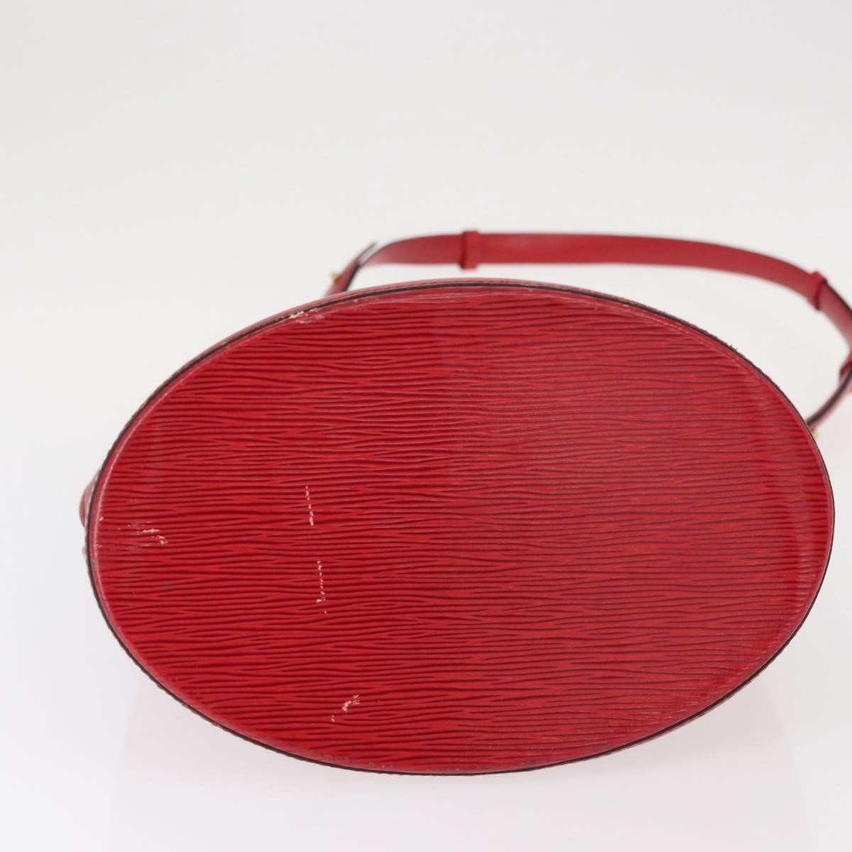 Louis Vuitton Cluny Epi Leather Red Leather Shoulder Bag Bag (Pre-Owned)