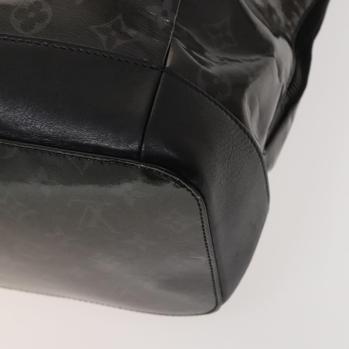 Louis Vuitton Zipped Tote Limited Edition Monogram Eclipse Glaze Canvas Black Canvas Backpack Bag (Pre-Owned)