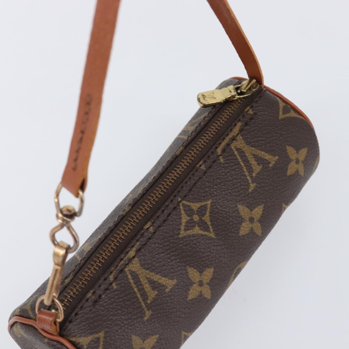 Louis Vuitton Papillon Pochette Monogram Canvas Brown Canvas Clutche & Pouche Bag (Pre-Owned)