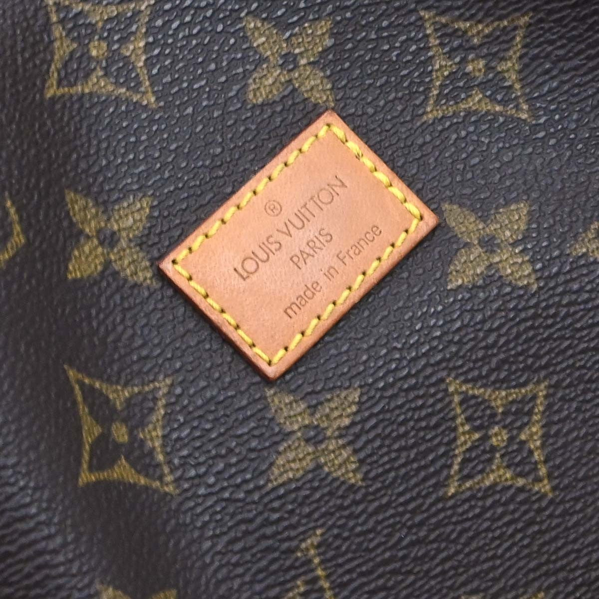 Louis Vuitton Saumur Monogram Canvas Brown Canvas Shoulder Bag Bag (Pre-Owned)