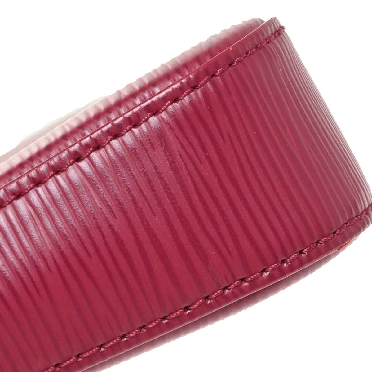Louis Vuitton Pochette Accessoires Nm Electric Epi Leather Pink Leather Clutche & Pouche Bag (Pre-Owned)