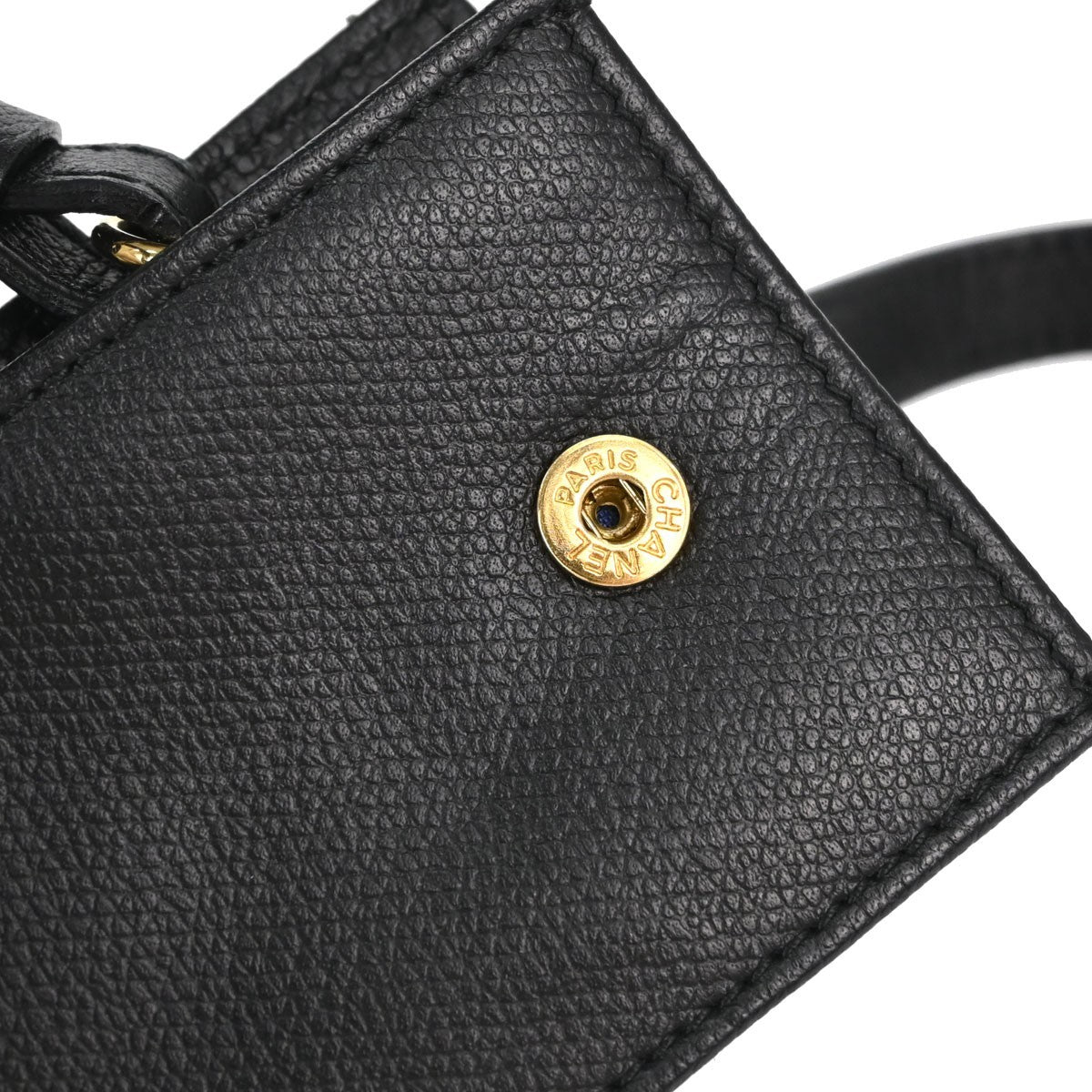 Chanel Cigarette Case Caviar Black Leather Clutche & Pouche Bag (Pre-Owned)