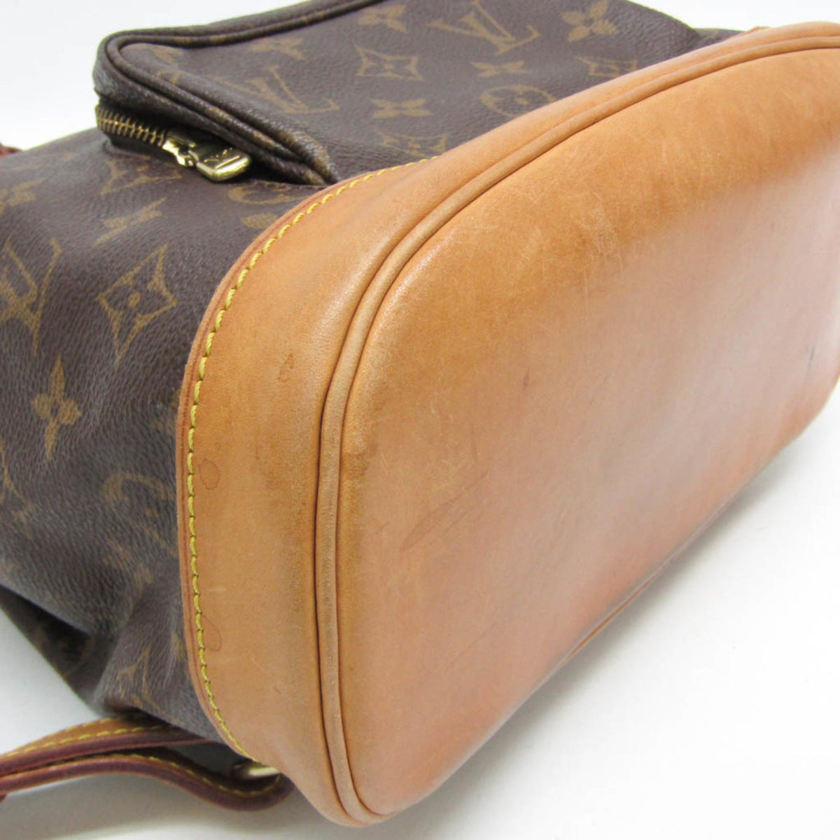 Louis Vuitton Vintage Montsouris Monogram Canvas Brown Canvas Backpack Bag (Pre-Owned)