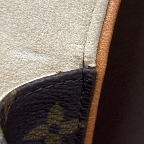 Louis Vuitton Florentine Waist Monogram Canvas Brown Canvas Handbag (Pre-Owned)