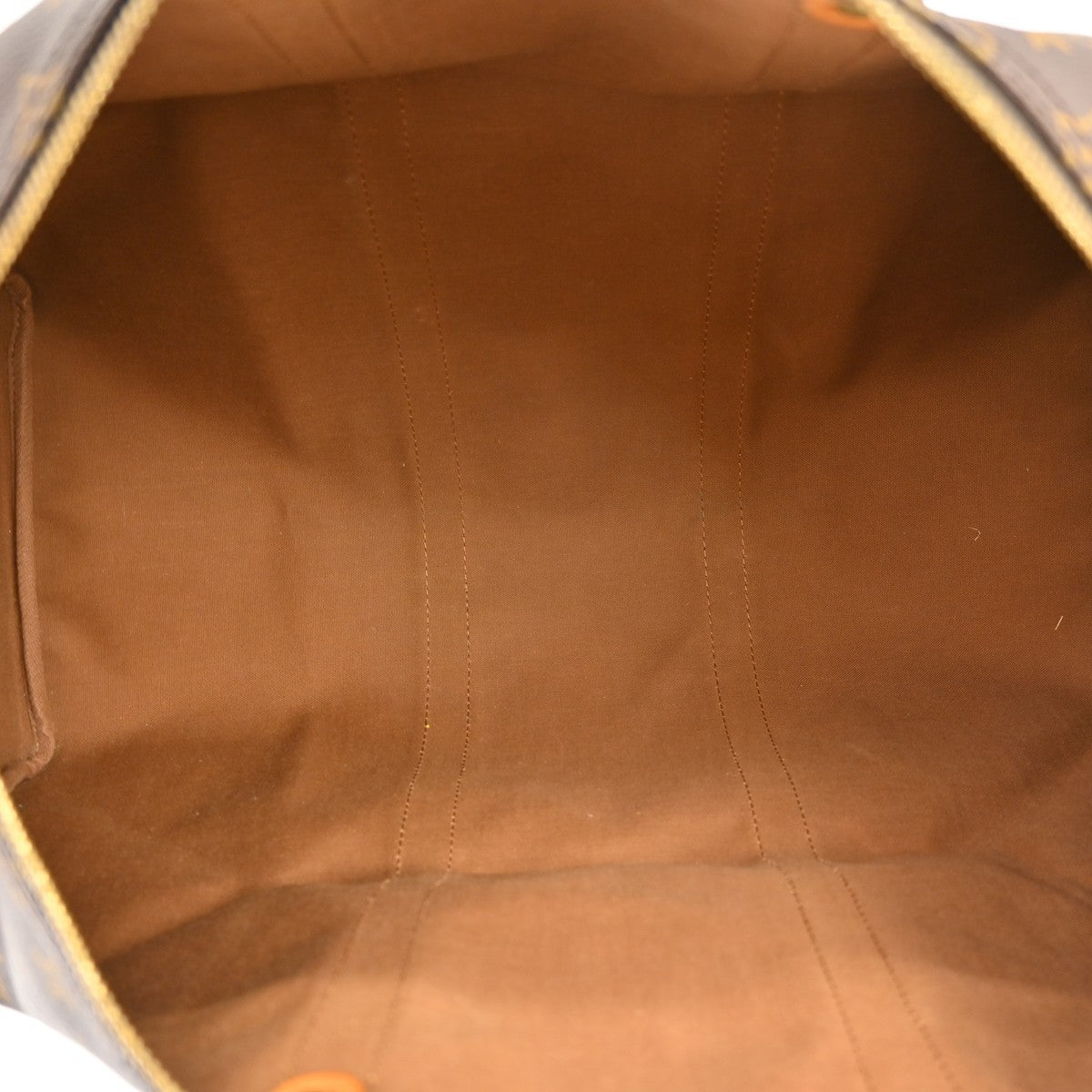Louis Vuitton Keepall Monogram Canvas Brown Canvas Travel Bag Bag (Pre-Owned)