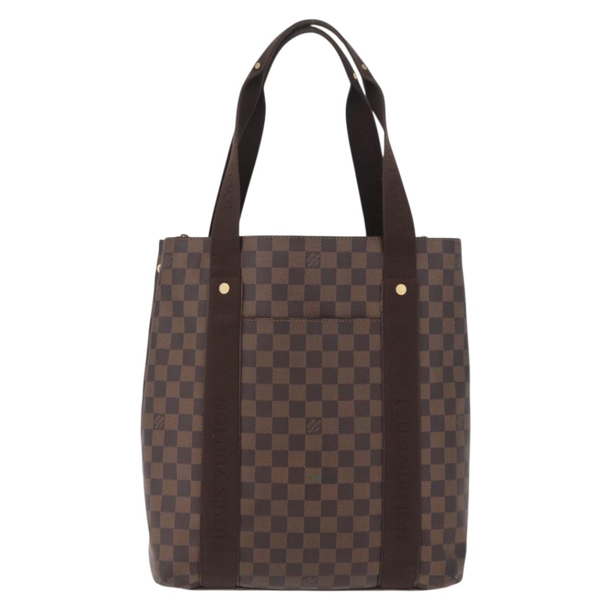 Louis Vuitton Cabas Beaubourg Damier Brown Canvas Tote Bag Bag (Pre-Owned)