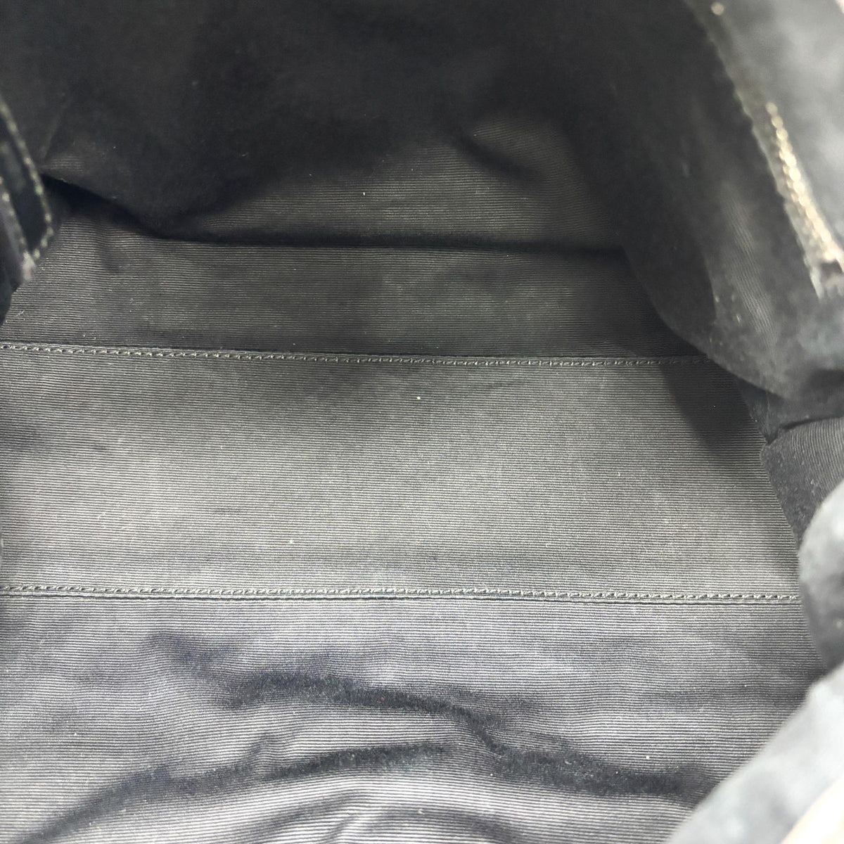 Saint Laurent Niki Shopping Matelasse Chevron Leather Gray Leather Tote Bag Bag (Pre-Owned)