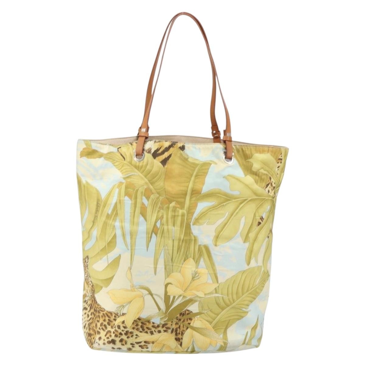 Salvatore Ferragamo Vintage Nylon Multicolour Nylon Tote Bag Bag (Pre-Owned)