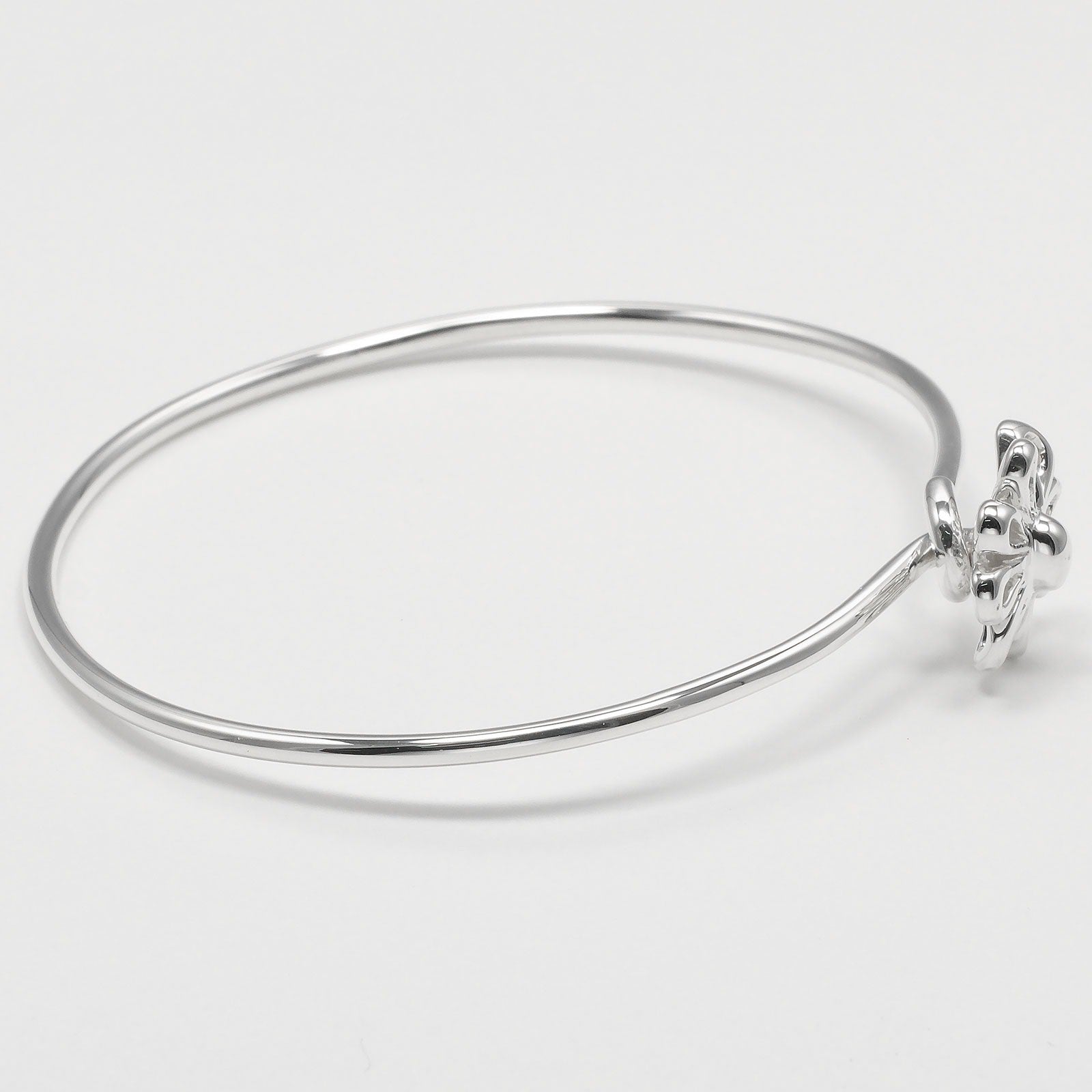 Tiffany & Co. Daisy Bangle Silver 925 Silver Silver Bracelet Jewelry (Pre-Owned)