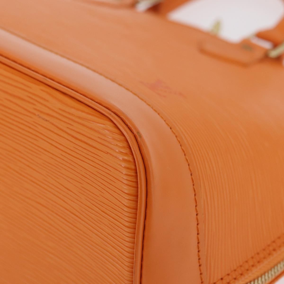 Louis Vuitton Alma Epi Leather Orange Leather Handbag (Pre-Owned)
