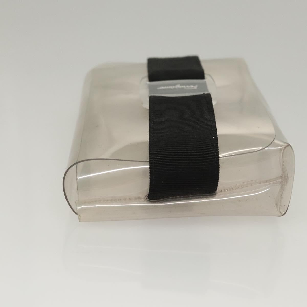 Salvatore Ferragamo Vala Vinyl Clear Plastic Shoulder Bag Bag (Pre-Owned)