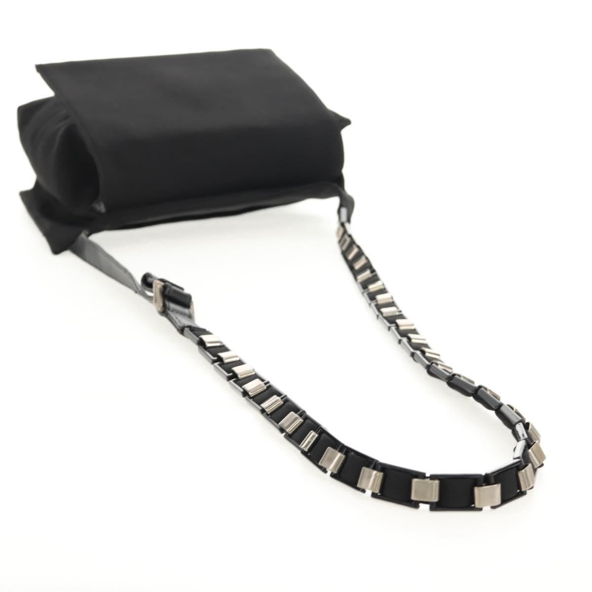 Salvatore Ferragamo Vintage Nylon Black Nylon Shoulder Bag Bag (Pre-Owned)