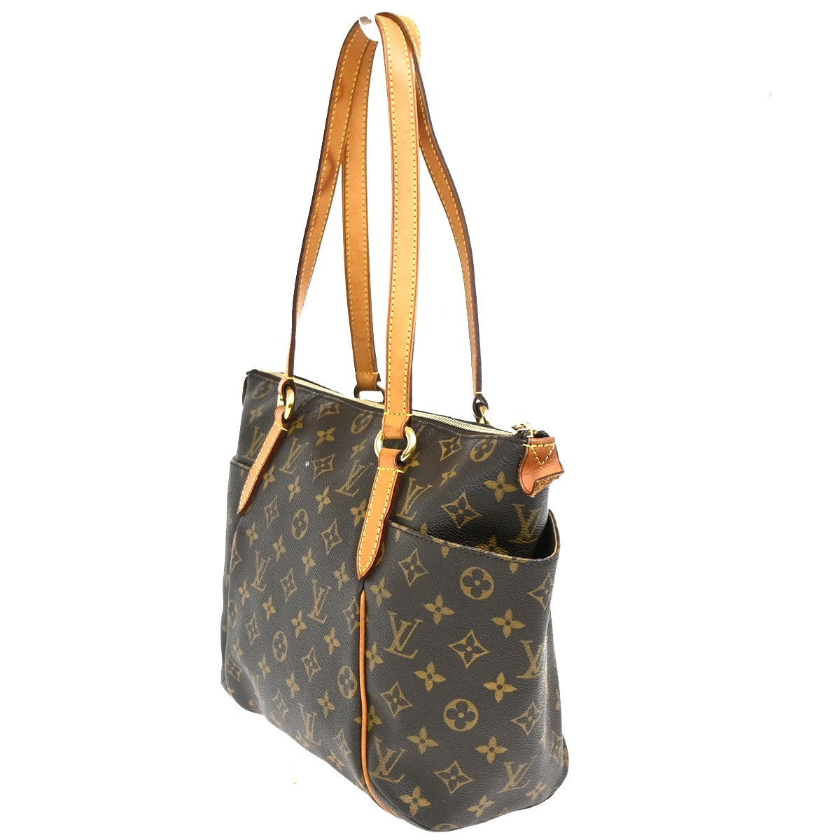 Louis Vuitton Totally Monogram Canvas Brown Canvas Tote Bag Bag (Pre-Owned)
