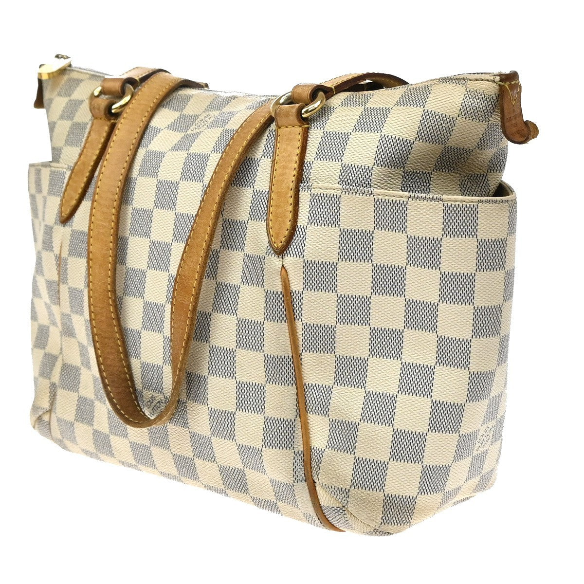 Louis Vuitton Totally Damier Beige Canvas Handbag (Pre-Owned)