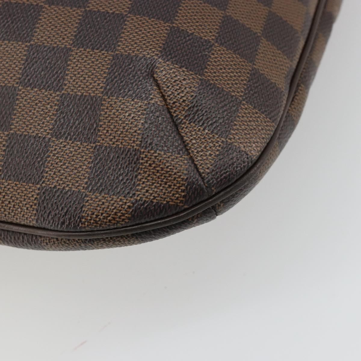 Louis Vuitton Bloomsbury Damier Ebene Brown Canvas Handbag (Pre-Owned)