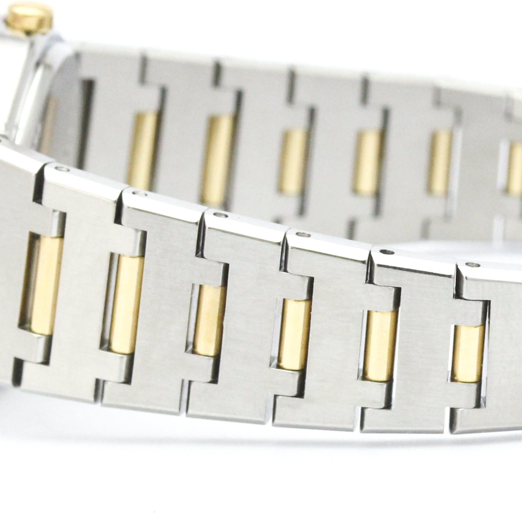 Bvlgari Bvlgari Quartz Stainless Steel And Yellow Gold Watch (Pre-Owned)