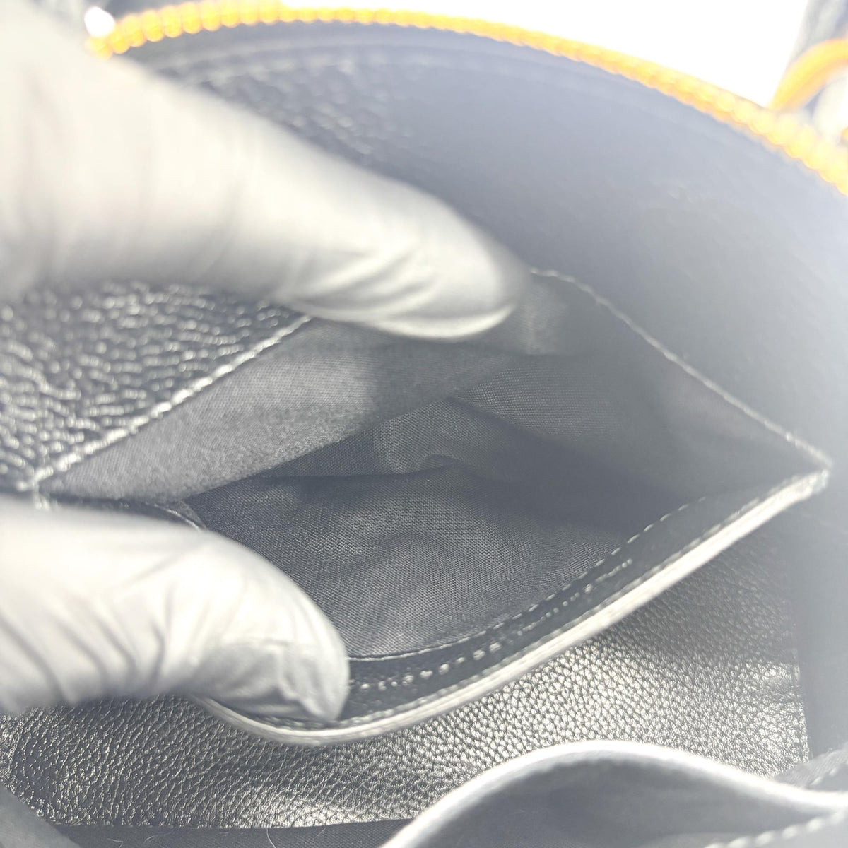 Balenciaga Logo Ville Leather Black Leather Handbag (Pre-Owned)